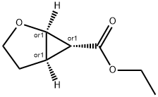 2-Oxabicyclo[3.1.0]hexane-6-carboxylicacid,ethylester,(1R,5R,6R)-rel-(9CI) Struktur