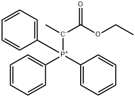 2-(triphenyl-phosphanylidene)-propionic acid ethyl ester Structure