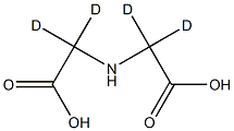 Imino(diacetic-d4)  acid Struktur