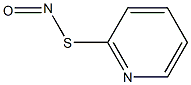 Thionitrous acid (HNOS), S-2-pyridinyl ester (9CI) Struktur