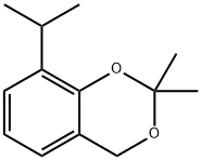 4H-1,3-Benzodioxin,2,2-dimethyl-8-(1-methylethyl)-(9CI) Struktur