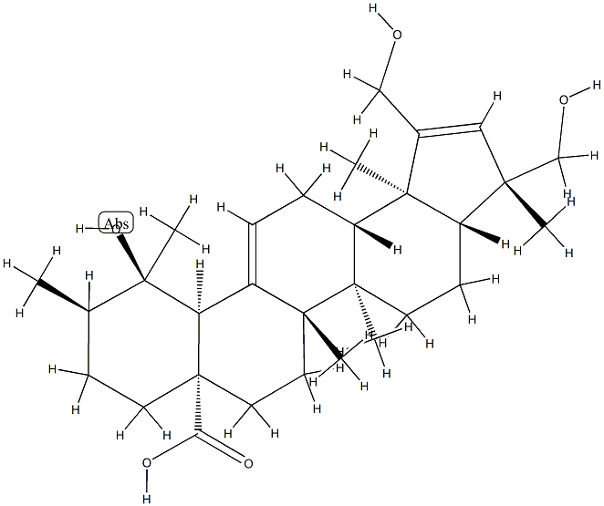 Rosamultic acid Struktur