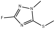 1H-1,2,4-Triazole,3-fluoro-1-methyl-5-(methylthio)-(9CI) Struktur