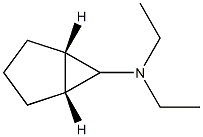 Bicyclo[3.1.0]hexan-6-amine, N,N-diethyl-, (1-alpha-,5-alpha-,6-ba-)- (9CI) Struktur