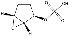 6-Oxabicyclo[3.1.0]hexan-2-ol,hydrogensulfate,(1R,2R,5R)-rel-(9CI) Struktur