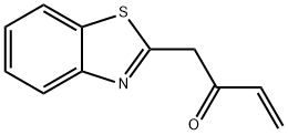 3-Buten-2-one,1-(2-benzothiazolyl)-(9CI) Struktur