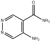 4-Pyridazinecarboxamide,5-amino-(8CI) Struktur