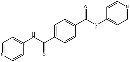 1-N,4-N-dipyridin-4-ylbenzene-1,4-dicarboxamide Struktur