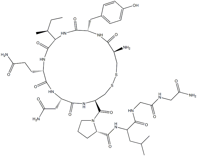 oxytocin, GlyNH2(10)- Struktur