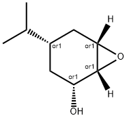 7-Oxabicyclo[4.1.0]heptan-2-ol,4-(1-methylethyl)-,(1R,2R,4S,6S)-rel-(9CI) Struktur