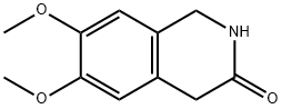 6,7-dimethoxy-1,4-dihydro-3(2H)-isoquinolinone(SALTDATA: FREE) Struktur