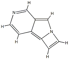 Azeto[1,2:1,5]pyrrolo[3,4-c]pyridine (9CI) Struktur