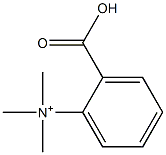 2-(Trimethylaminio)benzoic acidanion Struktur