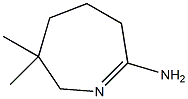 2H-Azepin-7-amine,3,4,5,6-tetrahydro-3,3-dimethyl-(9CI) Struktur