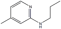 2-Pyridinamine,4-methyl-N-propyl-(9CI) Struktur