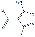 4-Isoxazolecarbonylchloride,5-amino-3-methyl-(9CI) Struktur