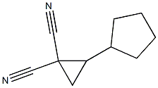 1,1-Cyclopropanedicarbonitrile,2-cyclopentyl-(9CI) Struktur