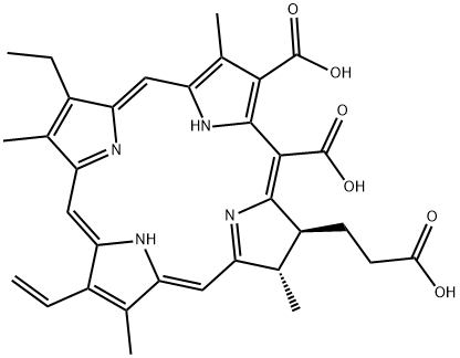 chlorin p6 Struktur