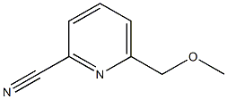 2-Pyridinecarbonitrile,6-(methoxymethyl)-(9CI) Struktur