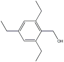 Benzyl alcohol, 2,4,6-triethyl- (6CI,8CI) Struktur