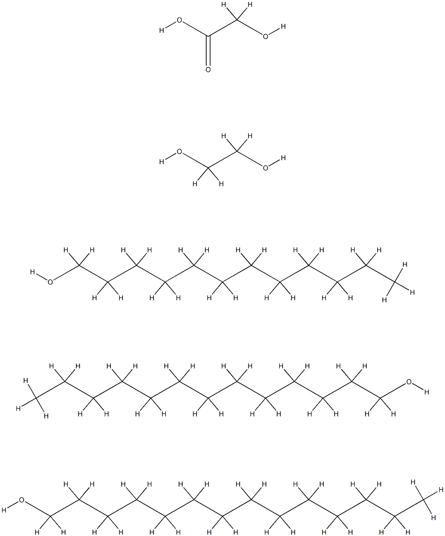 GLYCOLIC ACID ETHOXYLATE LAURYL ETHER Struktur