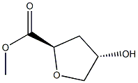 erythro-Pentonic acid, 2,5-anhydro-3-deoxy-, methyl ester (9CI) Struktur