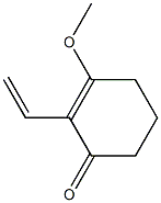 2-Cyclohexen-1-one,2-ethenyl-3-methoxy-(9CI) Struktur