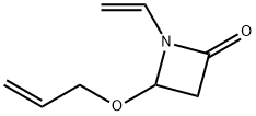 2-Azetidinone,1-ethenyl-4-(2-propenyloxy)-(9CI) Struktur