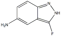 1H-Indazol-5-amine,3-fluoro-(9CI) Struktur