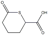 2H-Thiopyran-2-carboxylicacid,tetrahydro-6-oxo-(9CI) Struktur