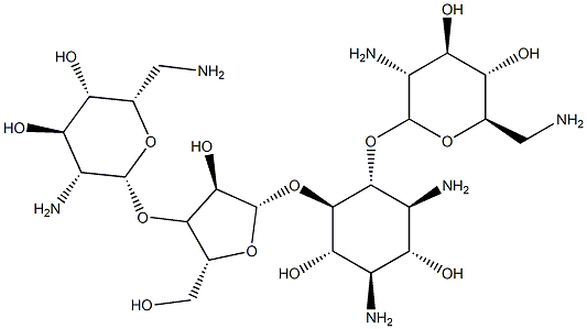 Fradiomycin B Struktur