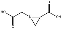 1-Aziridineaceticacid,2-carboxy-(9CI) Struktur