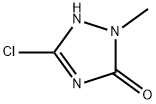 5-chloro-2-methyl-2,4-dihydro-3H-1,2,4-triazol-3-one(SALTDATA: FREE) Struktur