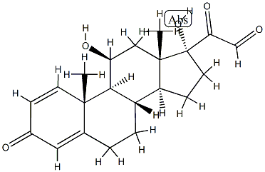 21-Dehydroprednisolone Struktur