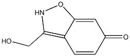 1,2-Benzisoxazole-3-methanol,6-hydroxy-(9CI) Struktur