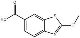 6-Benzothiazolecarboxylicacid,2-methoxy-(8CI) Struktur