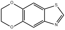 [1,4]Dioxino[2,3-f]benzothiazole,6,7-dihydro-(9CI) Struktur