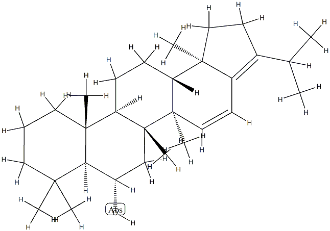 A'-Neo-5α-gammacera-15,17(21)-dien-6α-ol Struktur