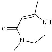 5H-1,4-Diazepin-5-one,1,2,3,4-tetrahydro-4,7-dimethyl-(9CI) Struktur