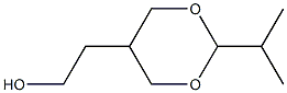 1,3-Dioxane-5-ethanol,2-(1-methylethyl)-(9CI) Struktur