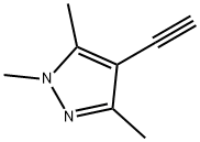 4-ethynyl-1,3,5-trimethyl-1H-pyrazole Struktur