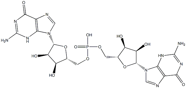 guanylyl 2'-5' guanosine Struktur