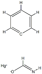 Phenylmercuric formamide Struktur