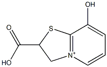 2-Carboxylato-2,3-dihydro-8-hydroxythiazolo[3,2-a]pyridinium Struktur