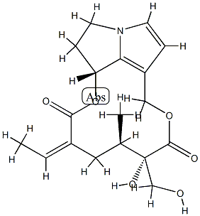 dehydroretrorsine Struktur