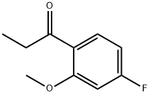 4-Fluoro-2-methoxypropiophenone Struktur