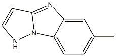 1H-Pyrazolo[1,5-a]benzimidazole,6-methyl-(9CI) Struktur