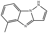 1H-Pyrazolo[1,5-a]benzimidazole,5-methyl-(9CI) Struktur