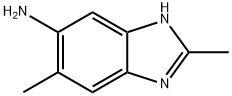 1H-Benzimidazol-5-amine,2,6-dimethyl-(9CI) Struktur