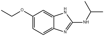 1H-Benzimidazol-2-amine,5-ethoxy-N-(1-methylethyl)-(9CI) Struktur